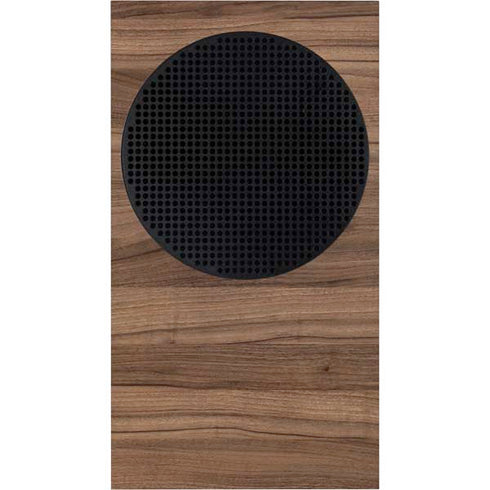 Natural Walnut Wood Xbox Series S Console Skin